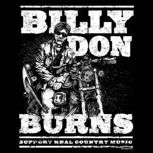 Billy Don Burns - Born To Ride Mens Tshirt