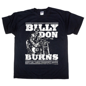 Billy Don Burns - Born To Ride Mens Tshirt