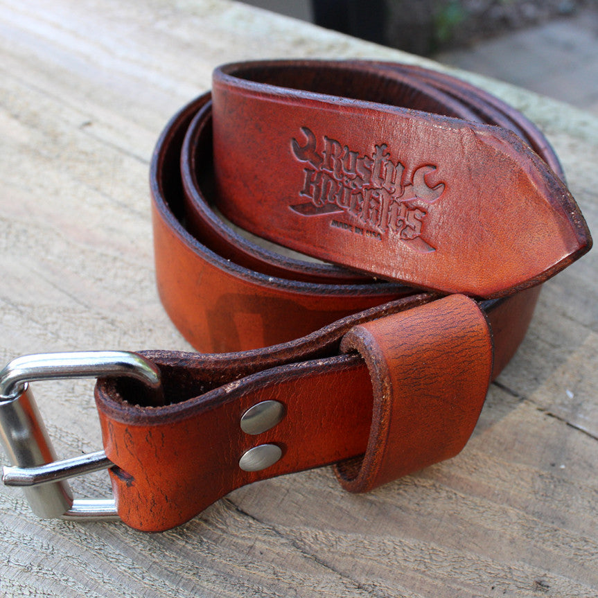 Brown Leather Belt