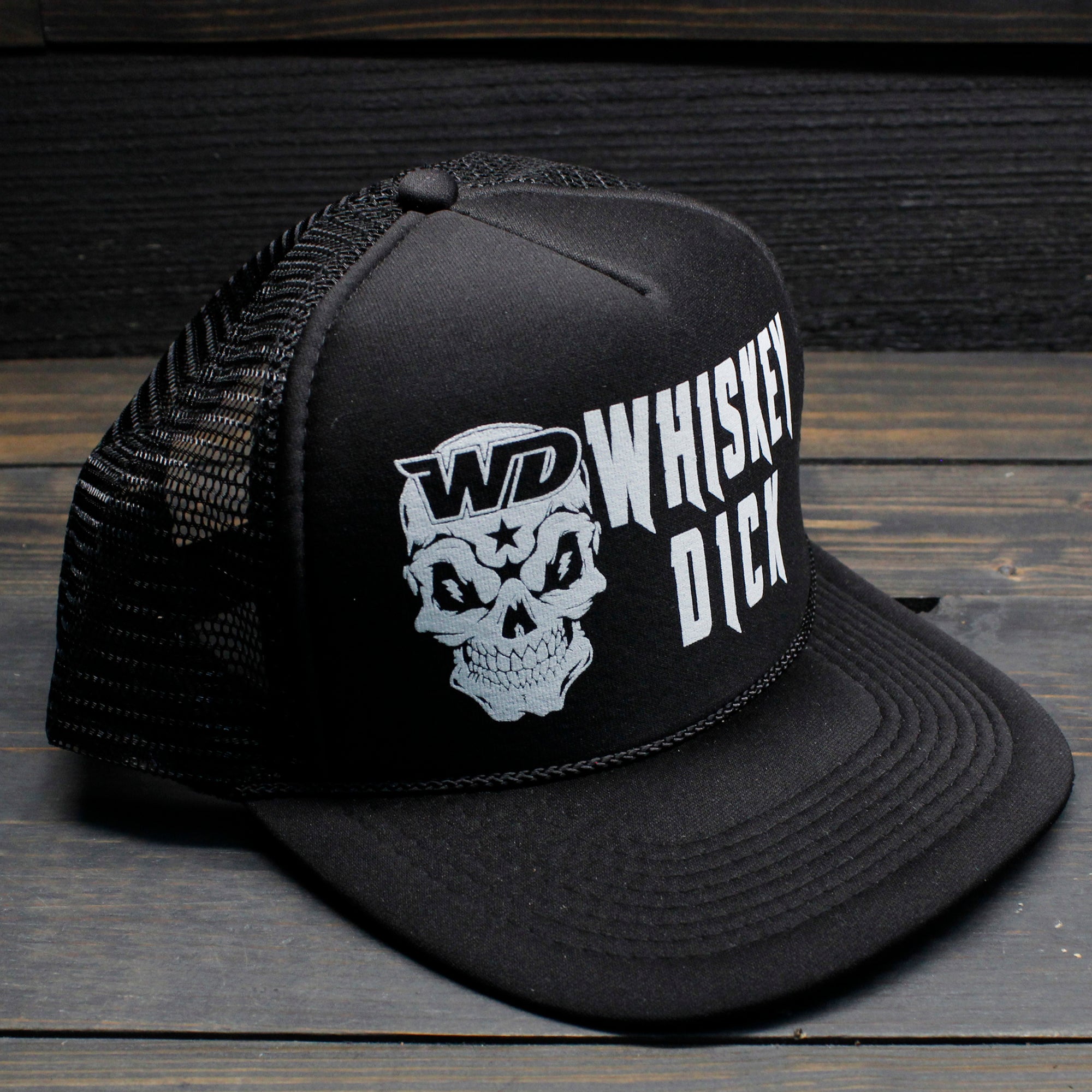 Whiskeydick Skull Logo Hat