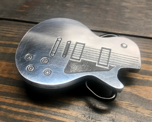 Les Paul Guitar Shape Belt Buckle