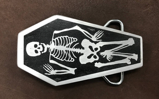 Skeleton belt discount buckle