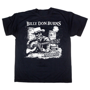 Billy Don Burns - Graveyard In Montgomery - Mens Tshirt