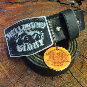 Hellbound Glory Aluminum Belt Buckle