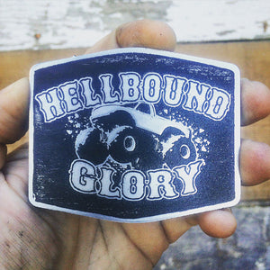 Hellbound Glory Aluminum Belt Buckle