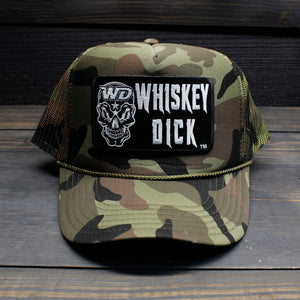 Whiskeydick Camo Trucker Hat