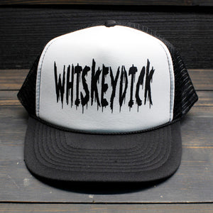 Whiskeydick White Logo Hat