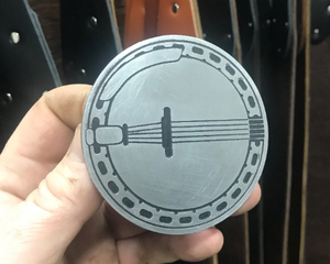 Banjo Belt Buckle