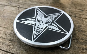 Baphomet Belt Buckle