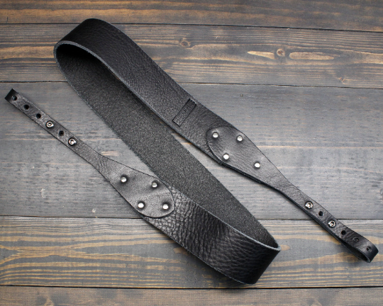 Dark Brown Banjo Strap — Bone Valley Co.