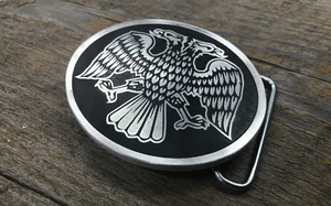 Double Headed Eagle Belt Buckle