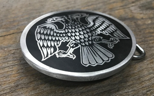 Double Headed Eagle Belt Buckle