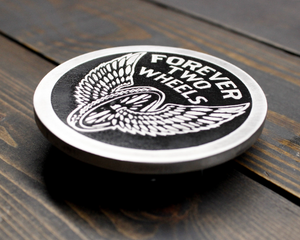 Forever Two Wheels Belt Buckle