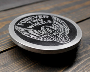 Forever Two Wheels Belt Buckle