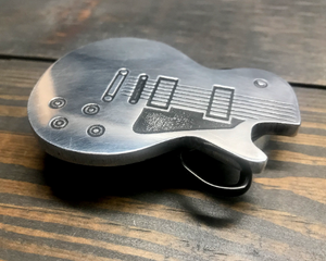 Les Paul Guitar Shape Belt Buckle