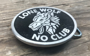 Lone Wolf Belt Buckle