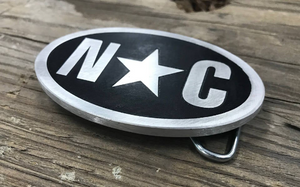 North Carolina Belt Buckle