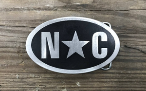 North Carolina Belt Buckle