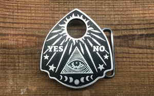 Ouija Planchette Belt Buckle