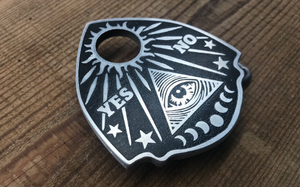 Ouija Planchette Belt Buckle