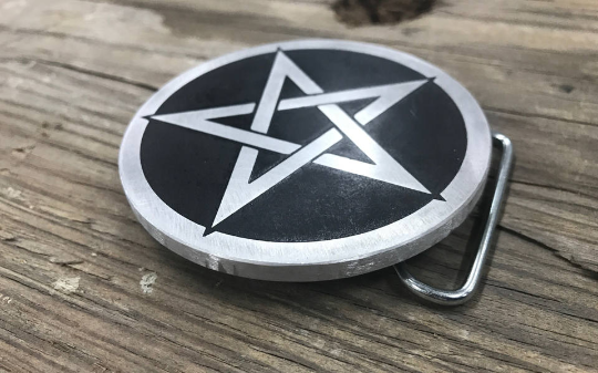 Pentagram Belt Buckle