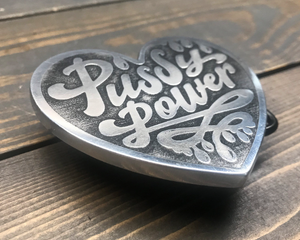 Pussy Power Belt Buckle