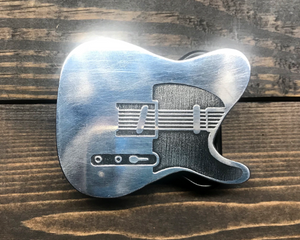 Telecaster Guitar Shape Belt Buckle