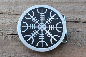 Viking Protection Rune Symbol Custom Belt Buckle